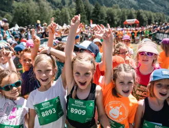 Participantes du mini cross 800m