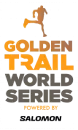 Logo Golden Trail World Series powered by Salomon
